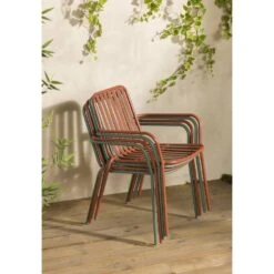 Stapelstoel Vence - Metaal Lichtgroen - 82x55x62 Cm -VIDAXL Winkel sf 50105164 04