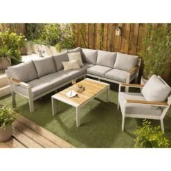 Loungefauteuil Biarritz - Zand/naturel -VIDAXL Winkel sf 50105525