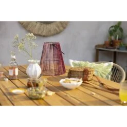 Tuintafel Perpignan - Zand/metaal - 75x160x90 Cm -VIDAXL Winkel sf 50156105 07