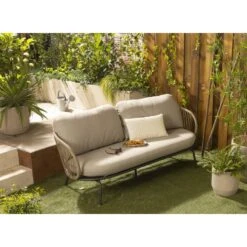 Loungebank Fermo 2,5 Zits - Antraciet - 75x180x81 Cm -VIDAXL Winkel sf 50205131