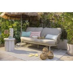 Loungebank Fermo 2,5 Zits - Zand - 75x180x81 Cm -VIDAXL Winkel sf 50205132 11